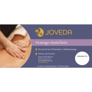 Wochenbett- oder Stillzeitmassage